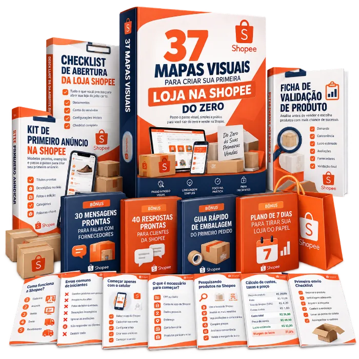 Pacote completo dos mapas visuais e bônus